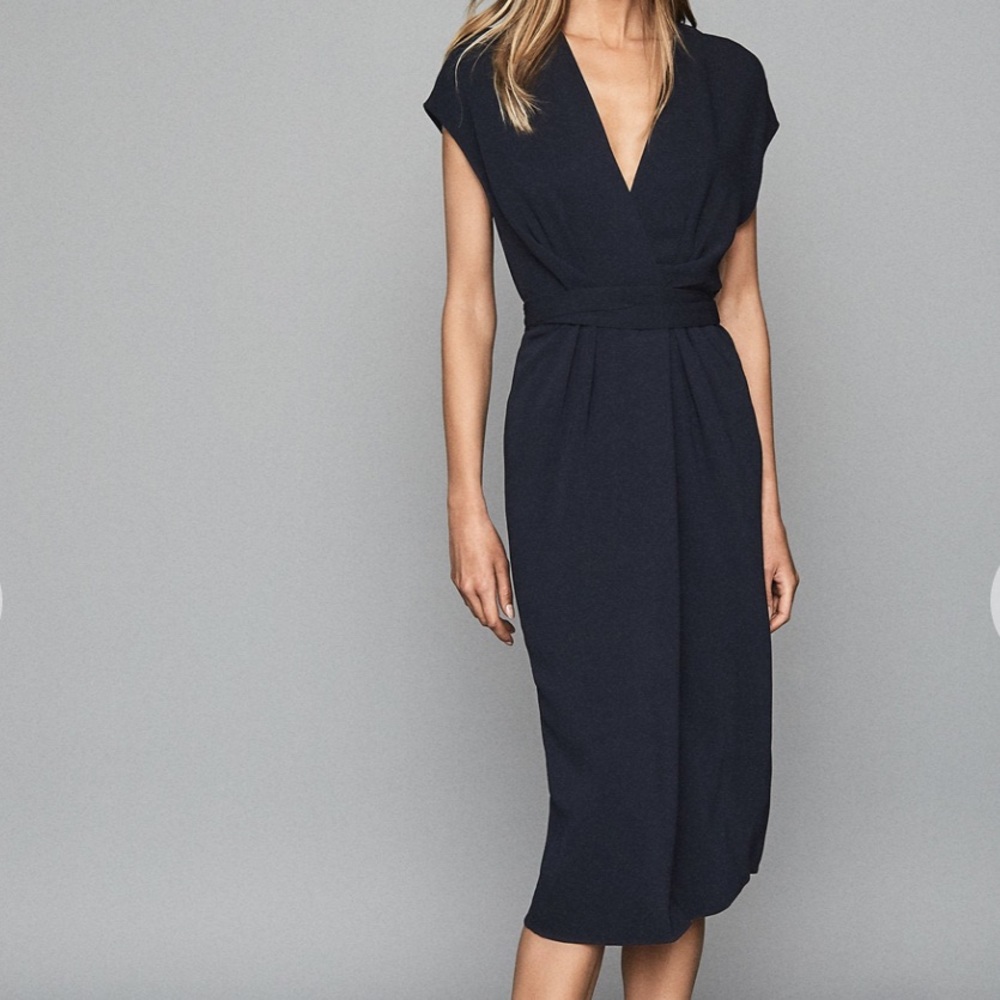 Reiss Navy Dress